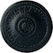 Ekena Millwork Bailey Ceiling Medallion (Fits Canopies up to 4"), Hand-Painted Night Shade, 18 1/8"OD x 3/4"P CM19BINSF - alternate 1
